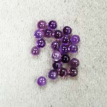 4MM ROUND CABOCHON AMETHYST CABOCHON(20PCS/BAG)